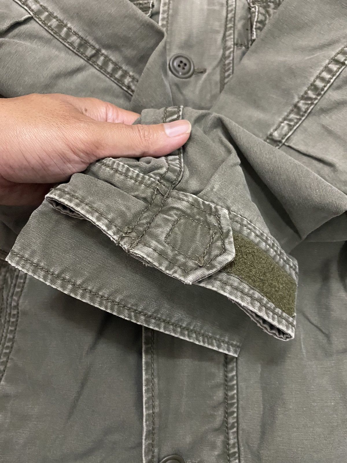 Japanese Brand Military Reissue by Back Number Overshirt Jacket Size US L / EU 52-54 / 3 - 13 Thumbnail