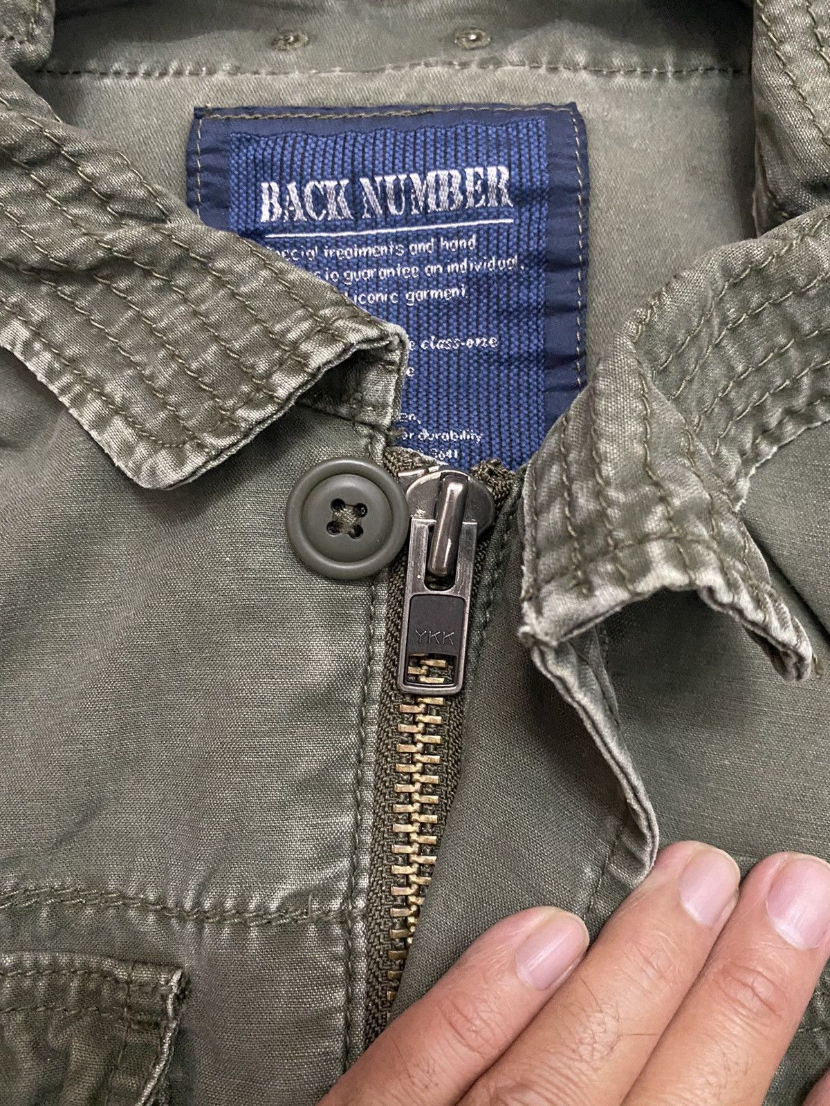 Japanese Brand Military Reissue by Back Number Overshirt Jacket Size US L / EU 52-54 / 3 - 5 Thumbnail