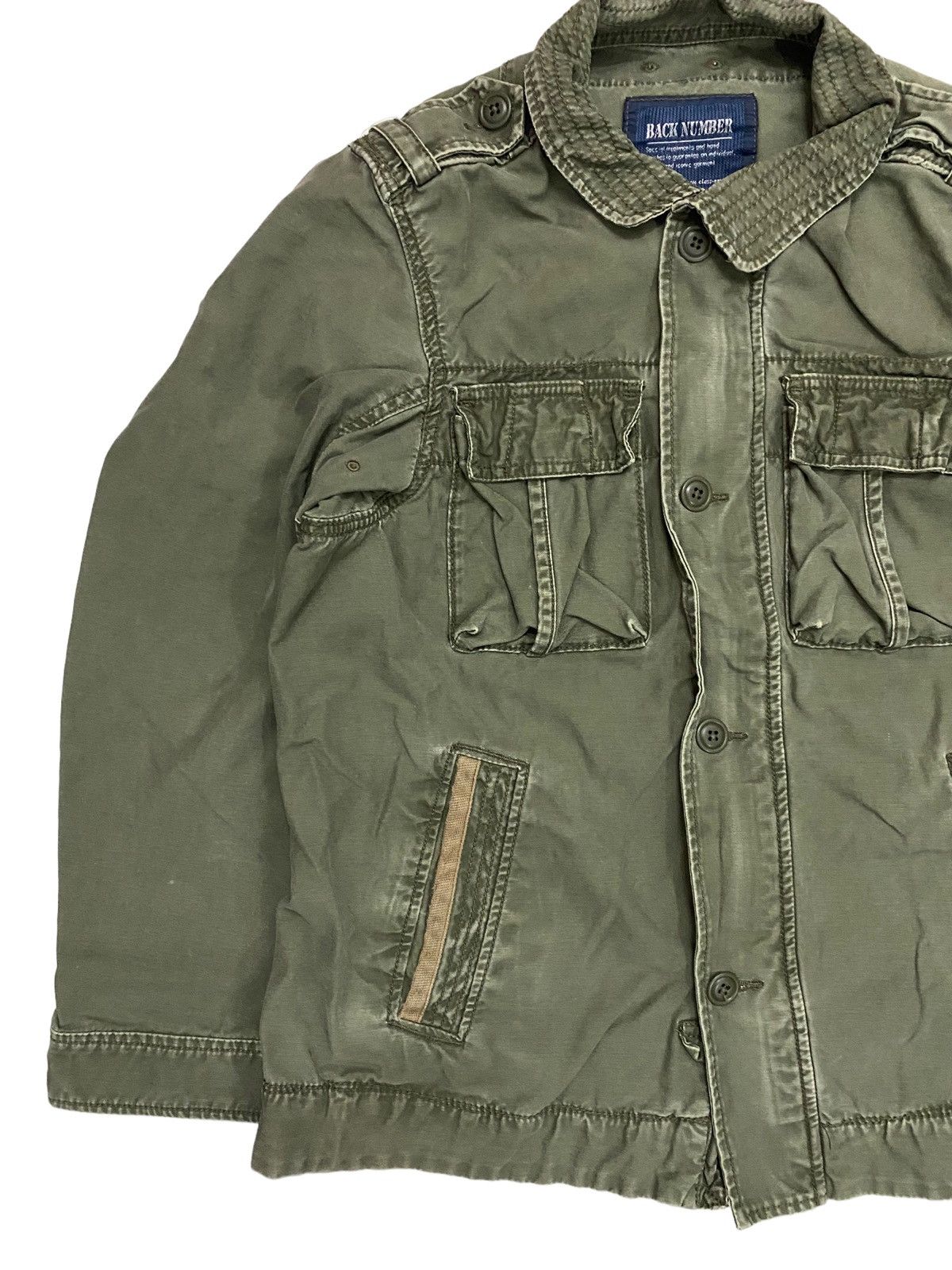 Japanese Brand Military Reissue by Back Number Overshirt Jacket Size US L / EU 52-54 / 3 - 2 Thumbnail