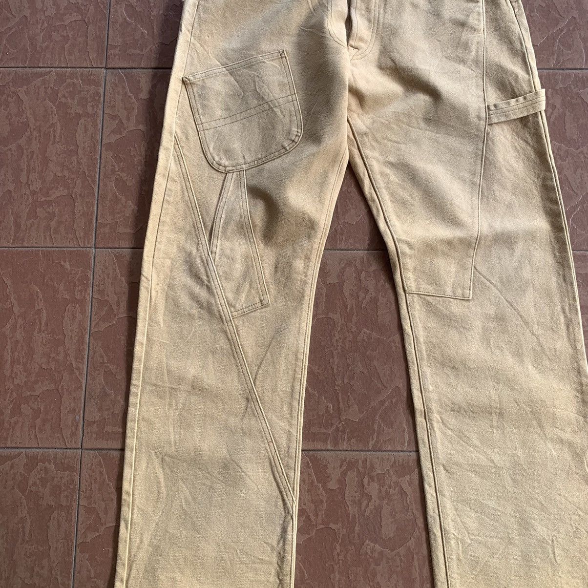 Japanese Brand × Vintage DUCK CANVAS TROUSERS JAPANESE VINTAGE WORK WEAR PANTS Size US 33 - 5 Thumbnail