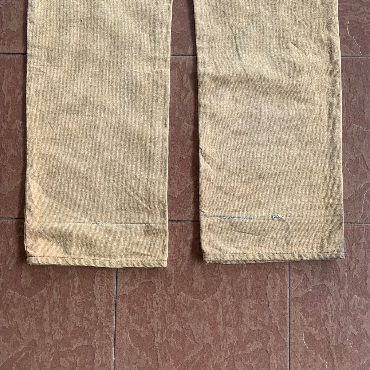 Japanese Brand × Vintage DUCK CANVAS TROUSERS JAPANESE VINTAGE WORK WEAR PANTS Size US 33 - 15 Thumbnail