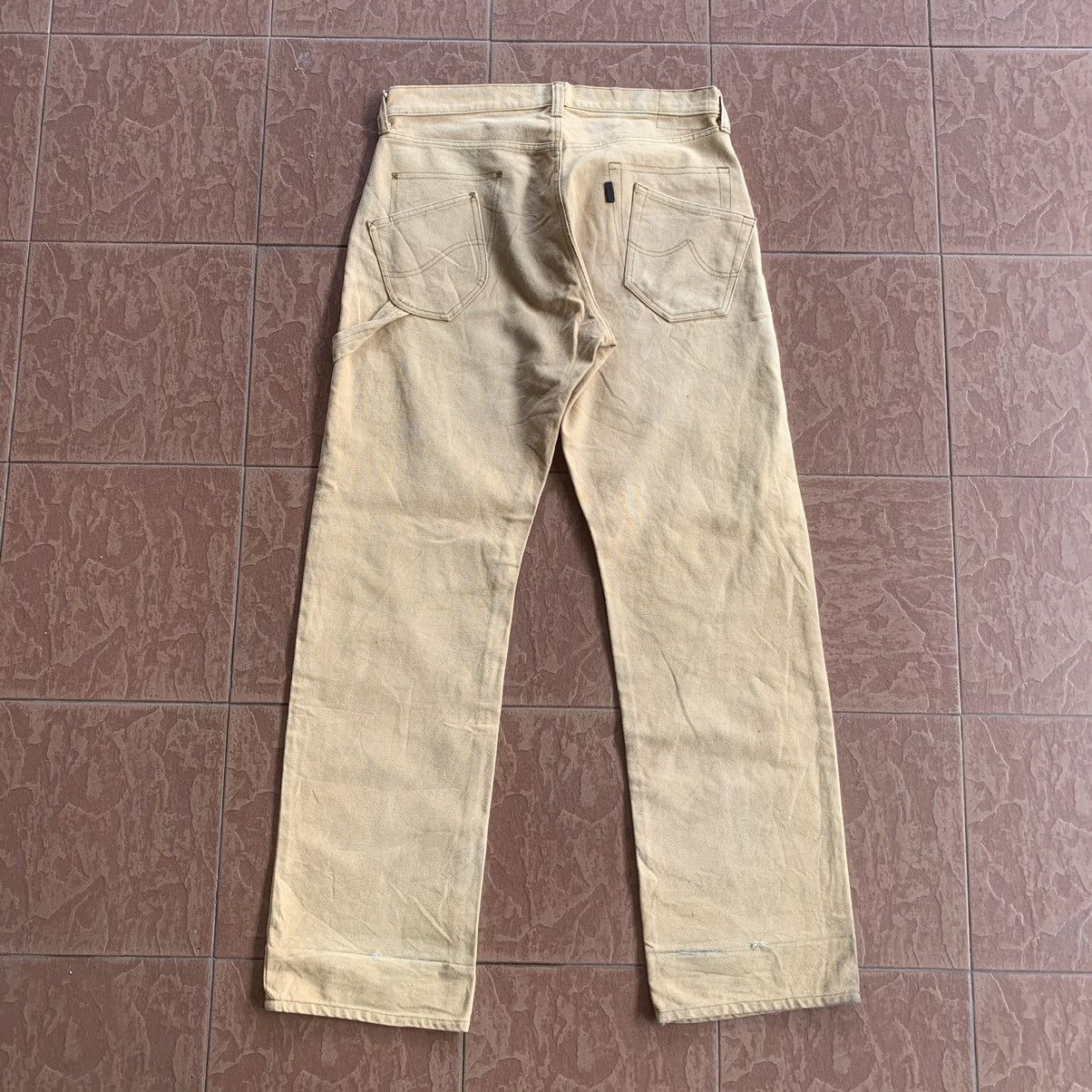 Japanese Brand × Vintage DUCK CANVAS TROUSERS JAPANESE VINTAGE WORK WEAR PANTS Size US 33 - 11 Thumbnail