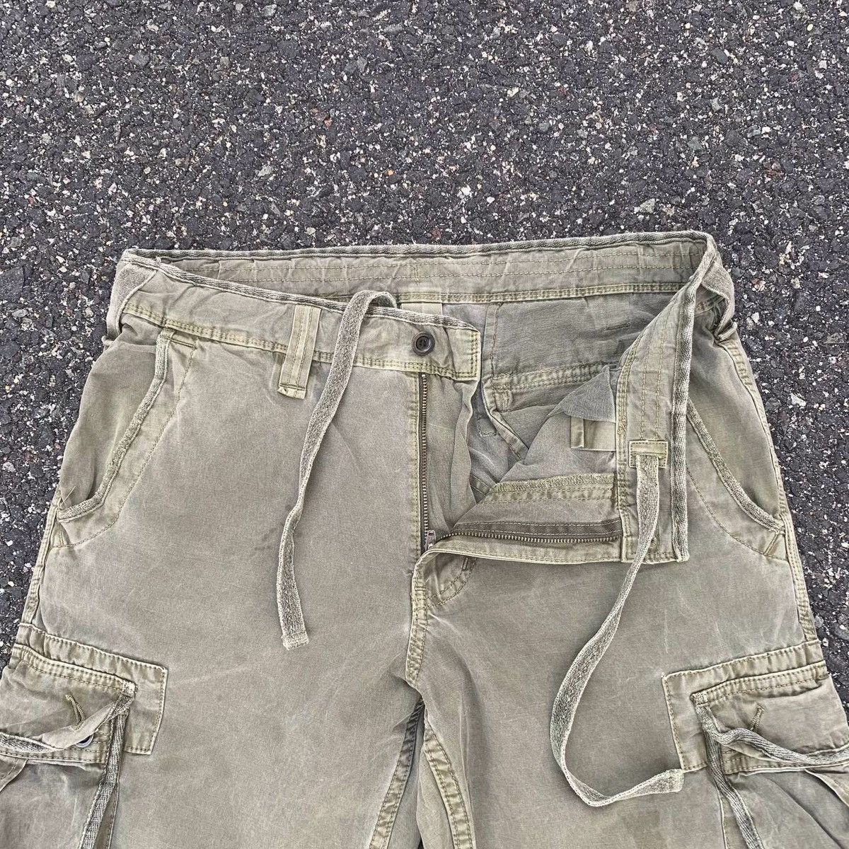 Japanese Brand × Uniqlo Japanese Vintage 36x32 Faded Utility Trousers Cargo Size US 36 / EU 52 - 10 Thumbnail