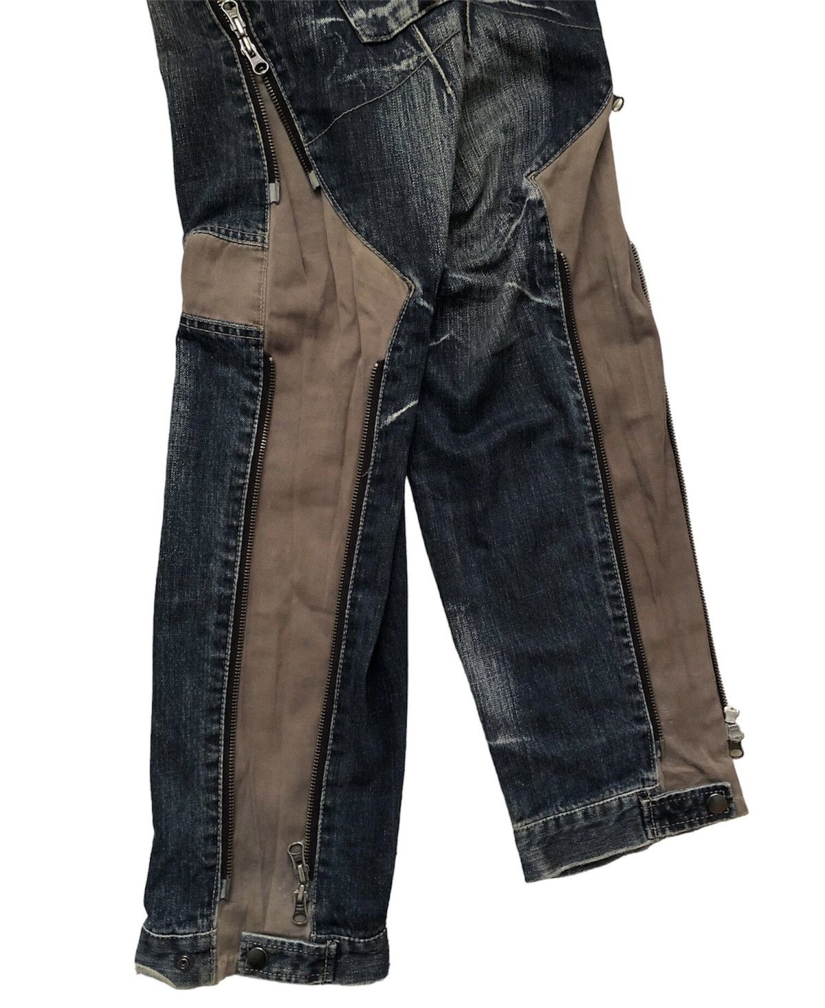 If Six Was Nine ppfm multipocket zipper denim pants Size US 30 / EU 46 - 8 Thumbnail