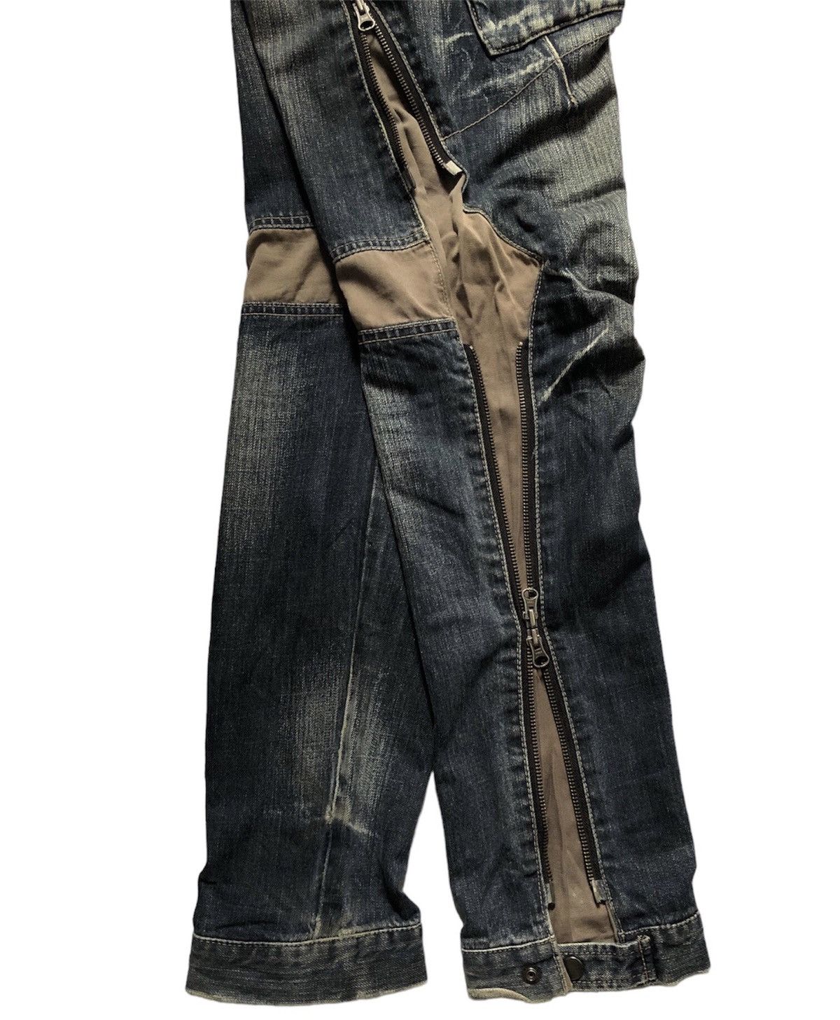 If Six Was Nine ppfm multipocket zipper denim pants Size US 30 / EU 46 - 9 Thumbnail