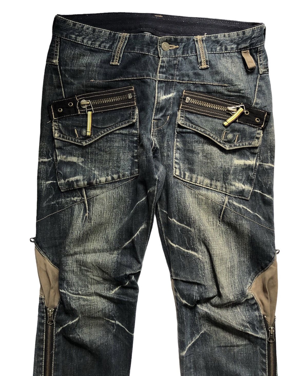 If Six Was Nine ppfm multipocket zipper denim pants Size US 30 / EU 46 - 5 Thumbnail