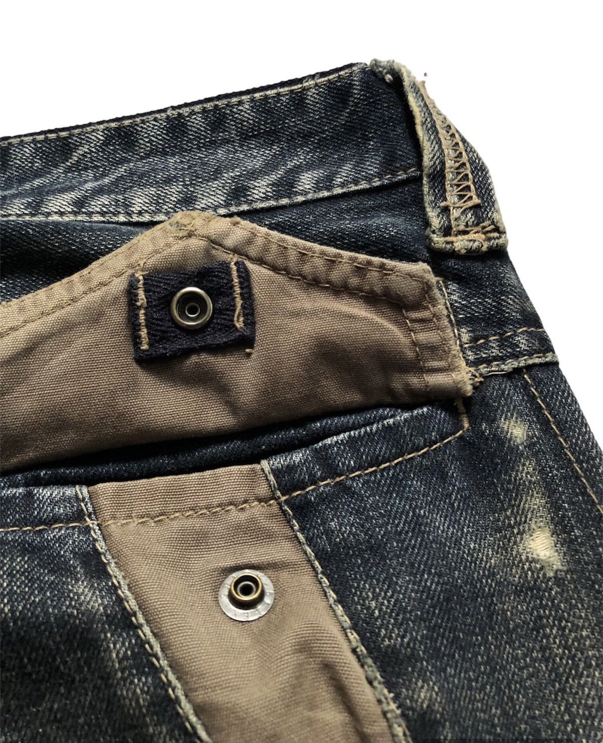 If Six Was Nine ppfm multipocket zipper denim pants Size US 30 / EU 46 - 15 Thumbnail
