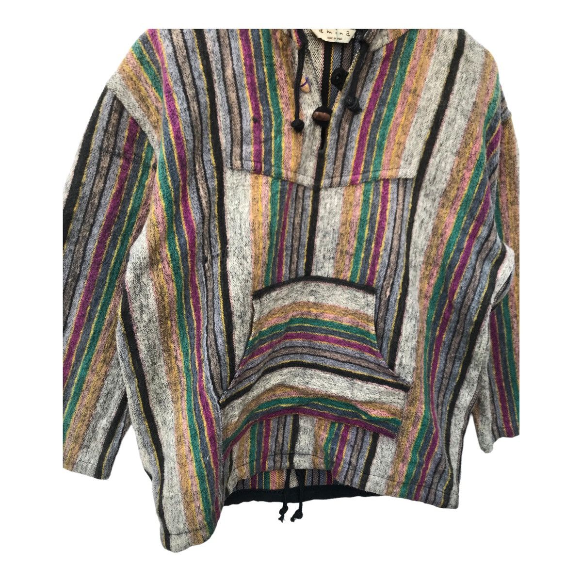 Native Rare Navajo Native Baja Hoodie Jacket Size US M / EU 48-50 / 2 - 3 Thumbnail