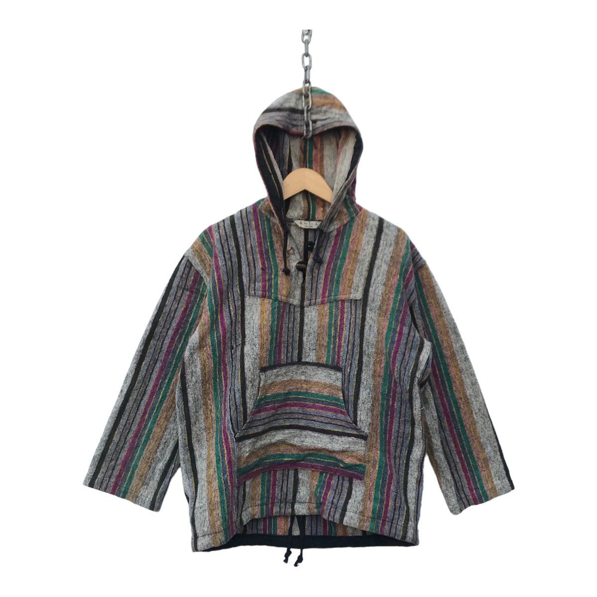 Native Rare Navajo Native Baja Hoodie Jacket Size US M / EU 48-50 / 2 - 1 Thumbnail