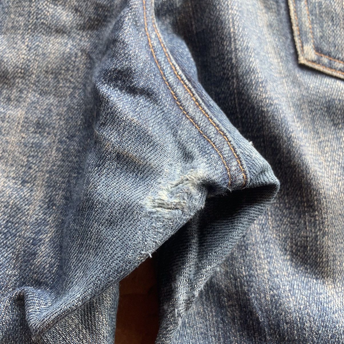 Japanese Brand × Kaihara Denim KAIHARA DENIM JAPANESE VINTAGE JEANS BACK NUMBER TROUSERS Size US 36 / EU 52 - 11 Thumbnail