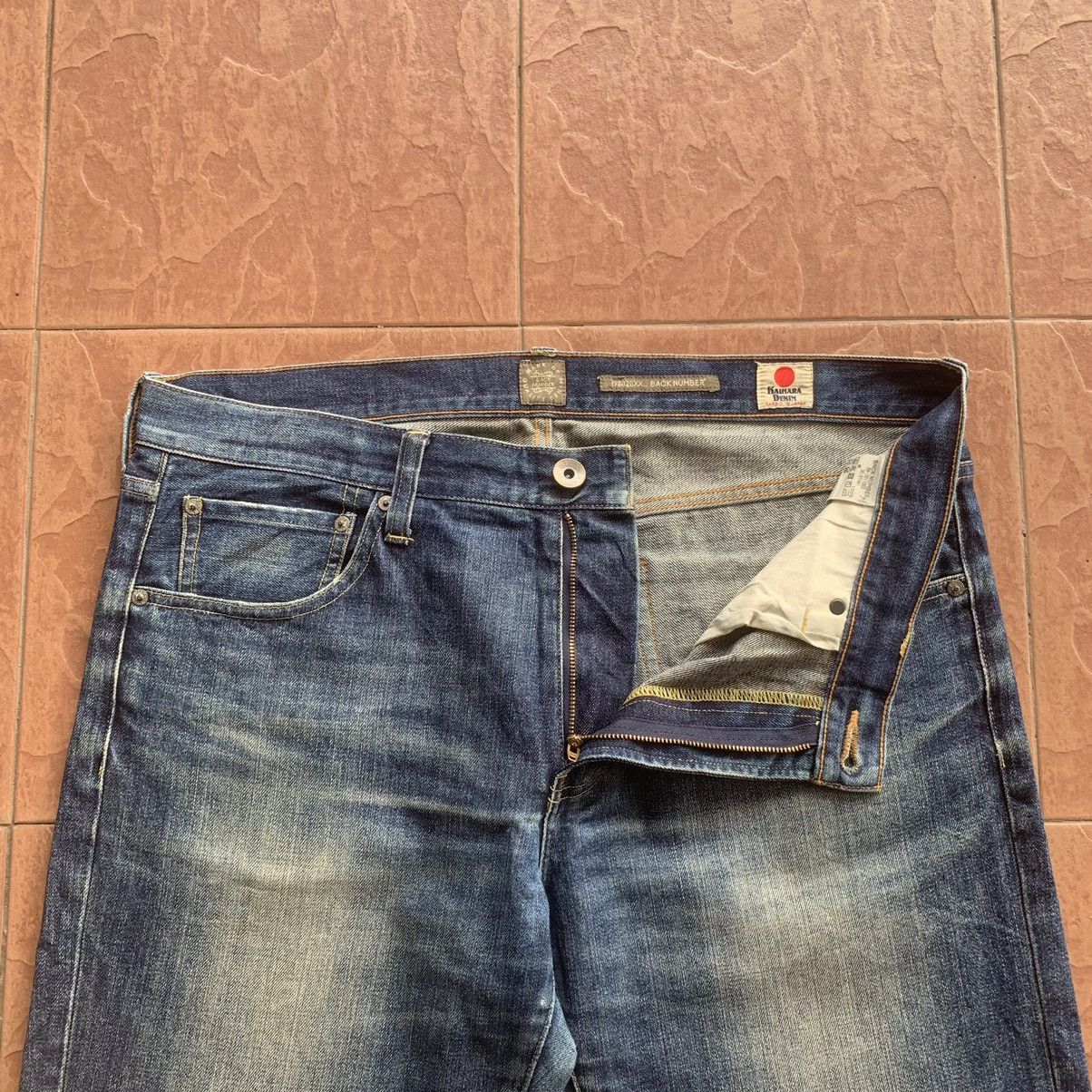 Japanese Brand × Kaihara Denim KAIHARA DENIM JAPANESE VINTAGE JEANS BACK NUMBER TROUSERS Size US 36 / EU 52 - 5 Thumbnail