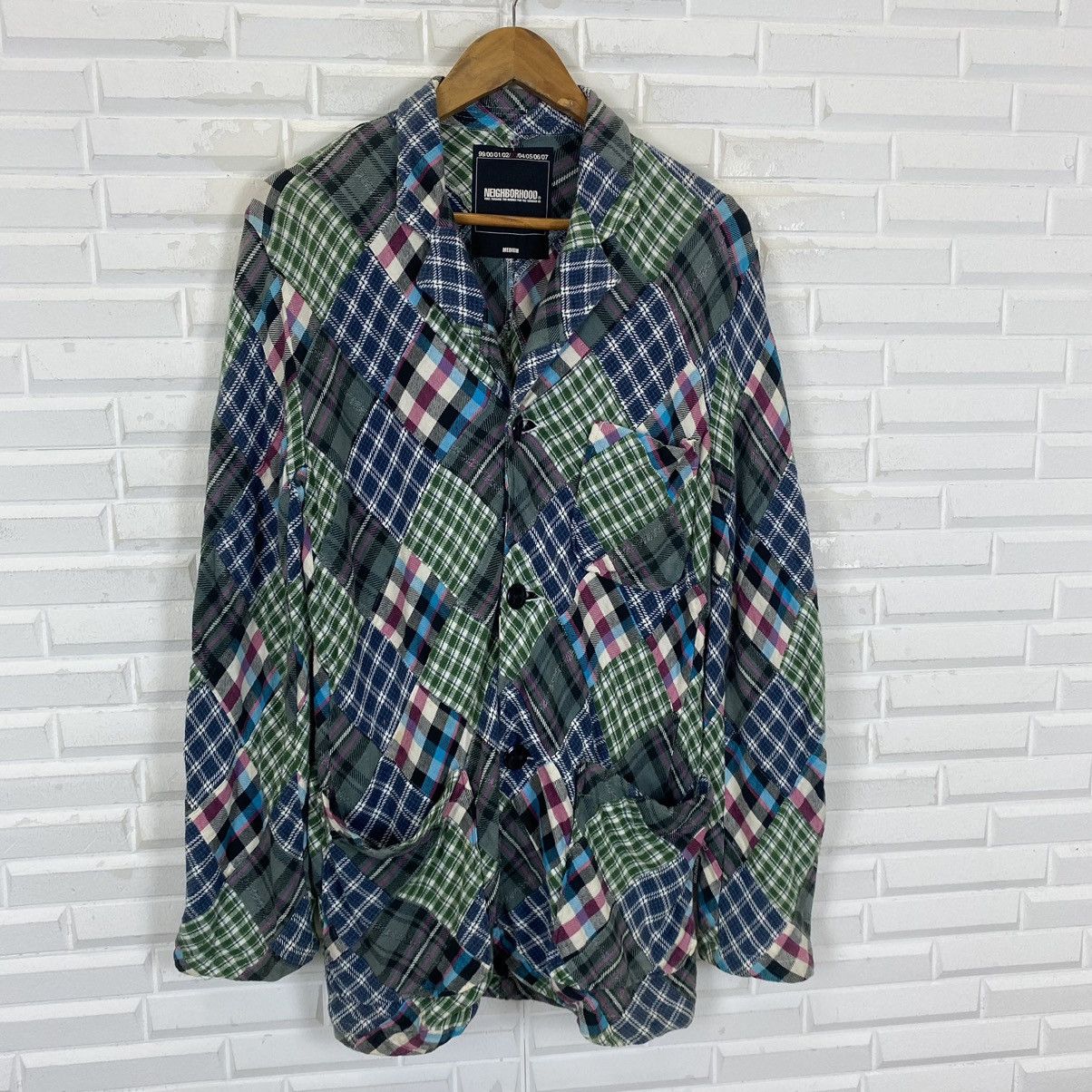 Neighborhood ✨Neighborhood multicolour patchwork light jacket Size US M / EU 48-50 / 2 - 3 Thumbnail