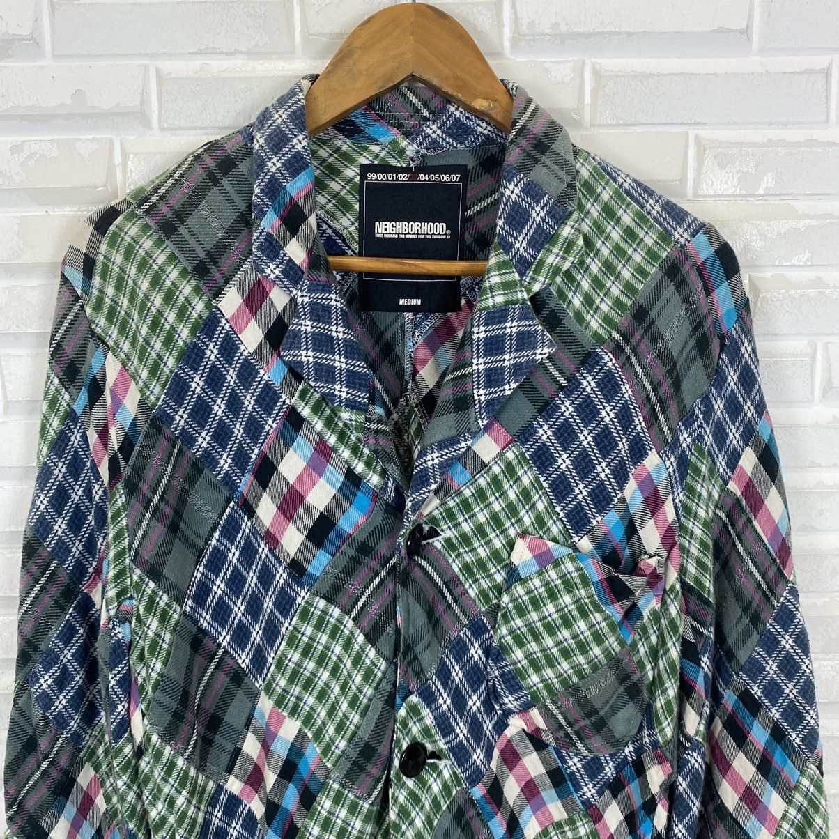 Neighborhood ✨Neighborhood multicolour patchwork light jacket Size US M / EU 48-50 / 2 - 5 Thumbnail