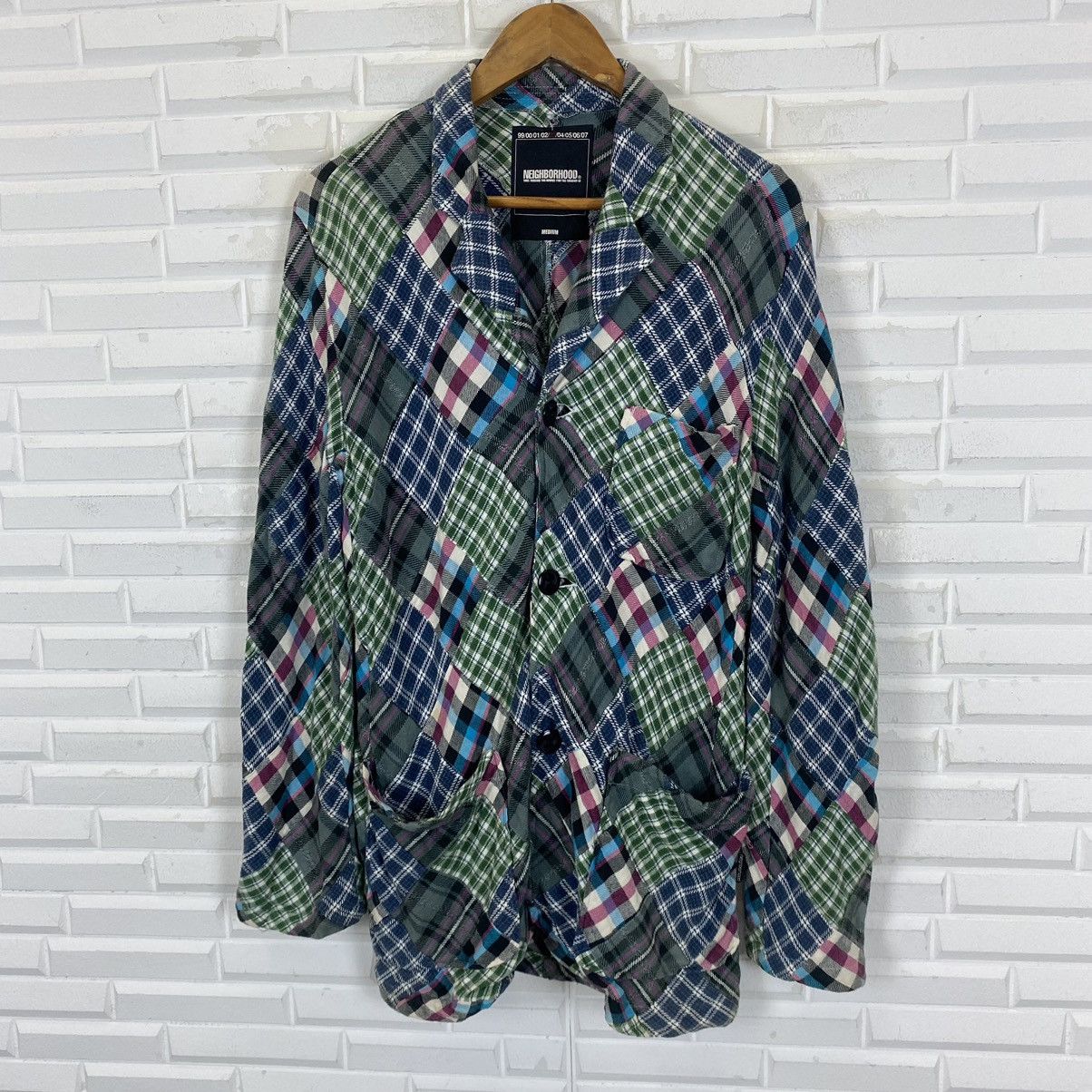 Neighborhood ✨Neighborhood multicolour patchwork light jacket Size US M / EU 48-50 / 2 - 4 Thumbnail