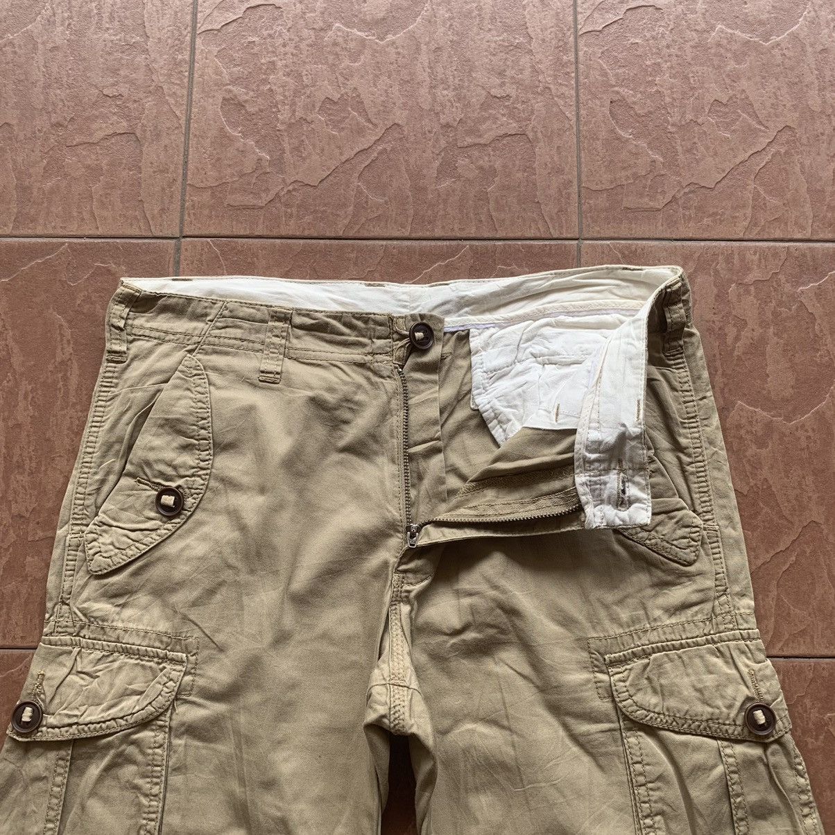 Japanese Brand × Vintage M-65 Pattern Inspired U.SArmy Trousers JapaneseVintage Cargo Size US 31 - 6 Thumbnail