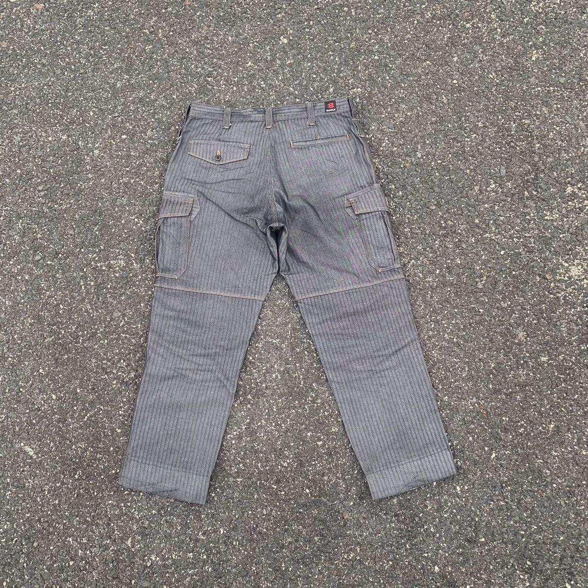 Japanese Brand Burtle Brand Utility Work Wear Trousers Cargo Pants Size US 34 / EU 50 - 7 Thumbnail