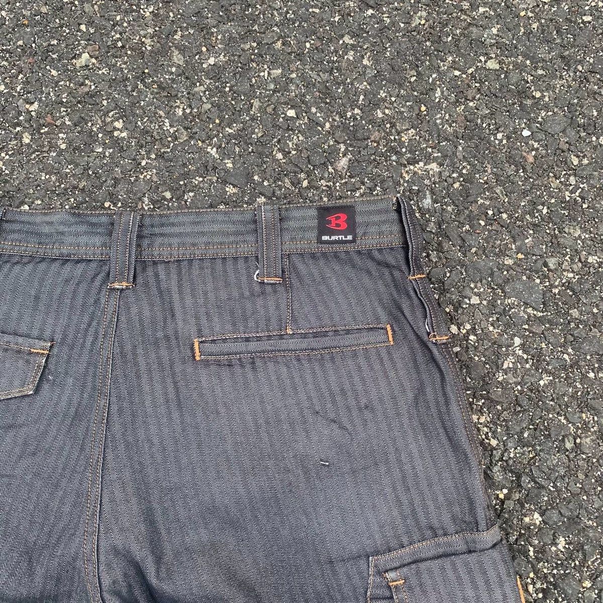 Japanese Brand Burtle Brand Utility Work Wear Trousers Cargo Pants Size US 34 / EU 50 - 9 Thumbnail