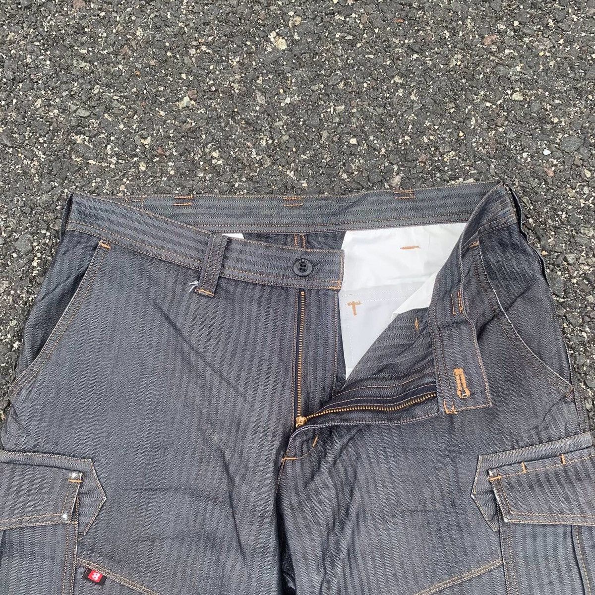 Japanese Brand Burtle Brand Utility Work Wear Trousers Cargo Pants Size US 34 / EU 50 - 5 Thumbnail