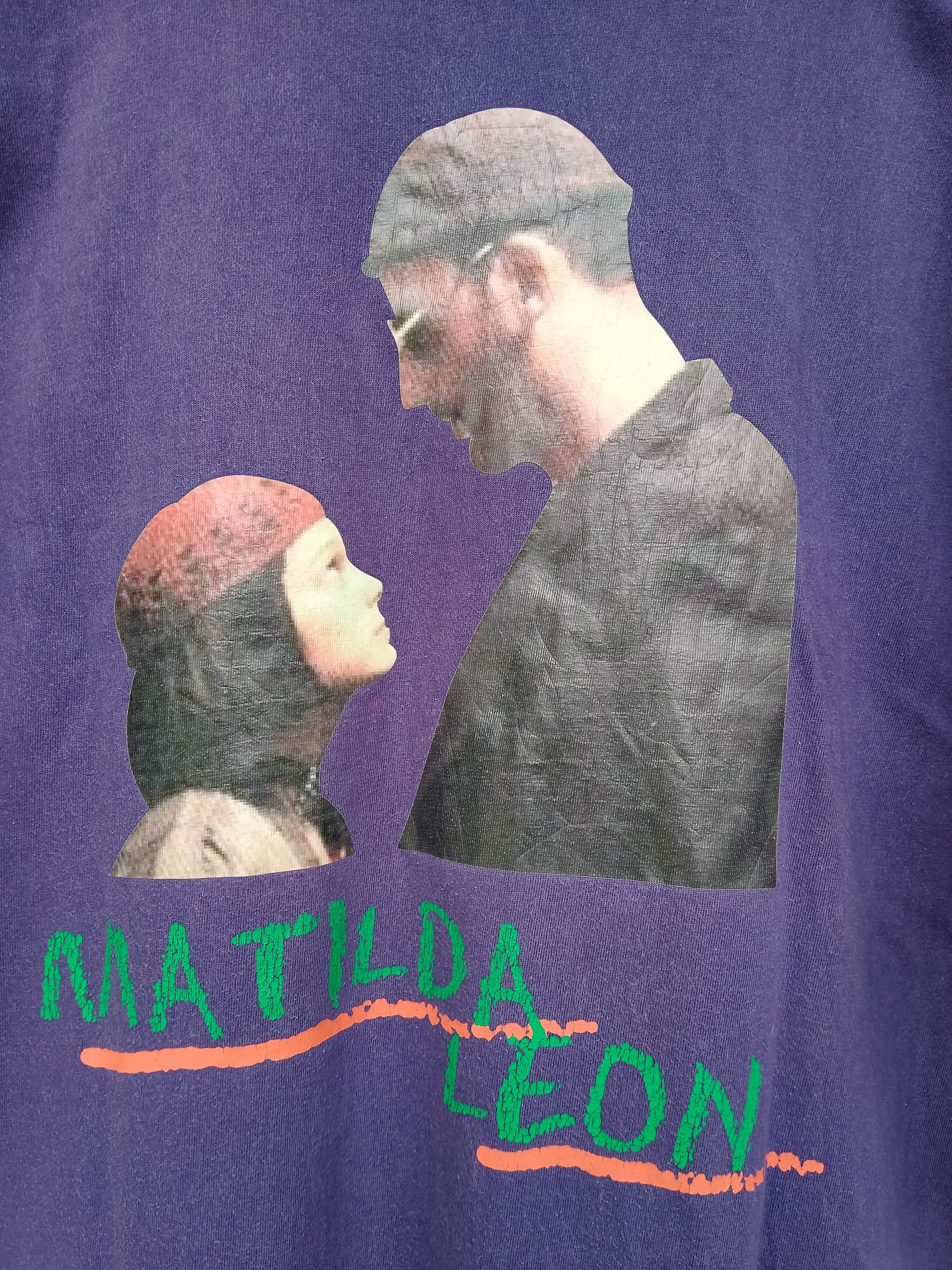 Vintage Vintage Leon The Professional Distressed Movie Tee Size US L / EU 52-54 / 3 - 3 Thumbnail
