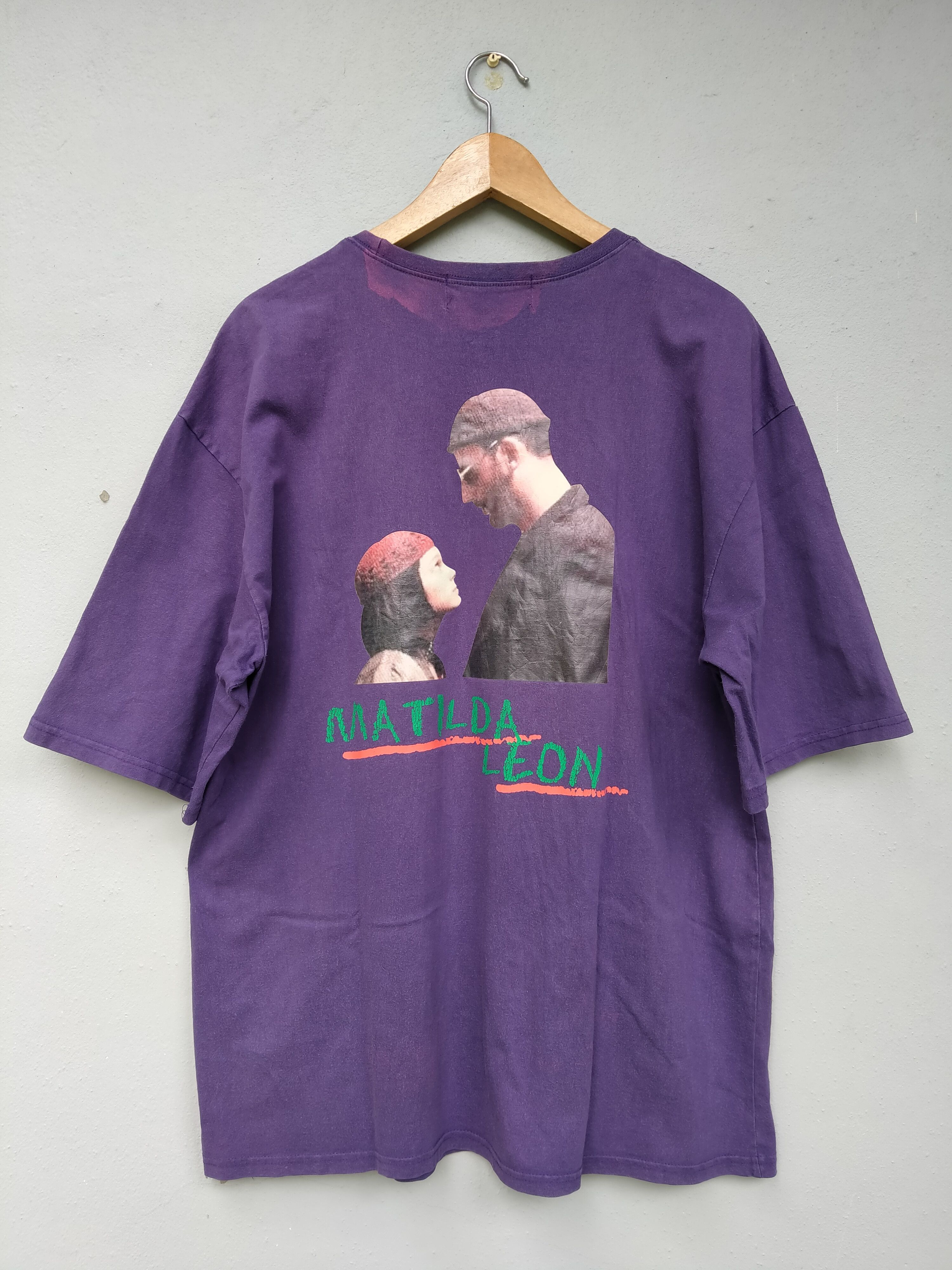 Movie × Vintage Vintage Leon The Professional Distressed Movie Tee | Grailed