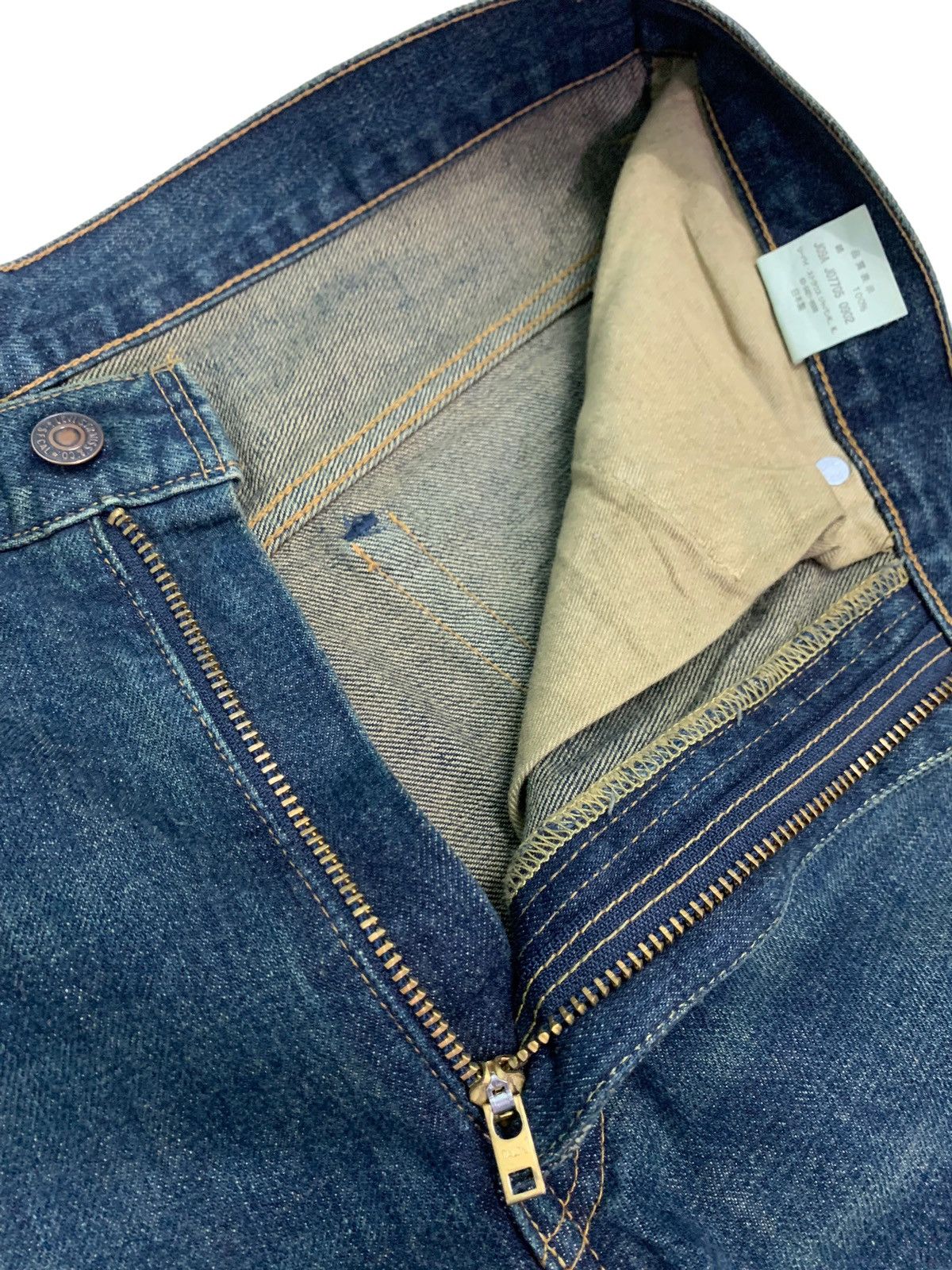 Levi's Vintage LVC Levis 517 Big E Distressed Flare Jeans Size US 32 / EU 48 - 10 Thumbnail