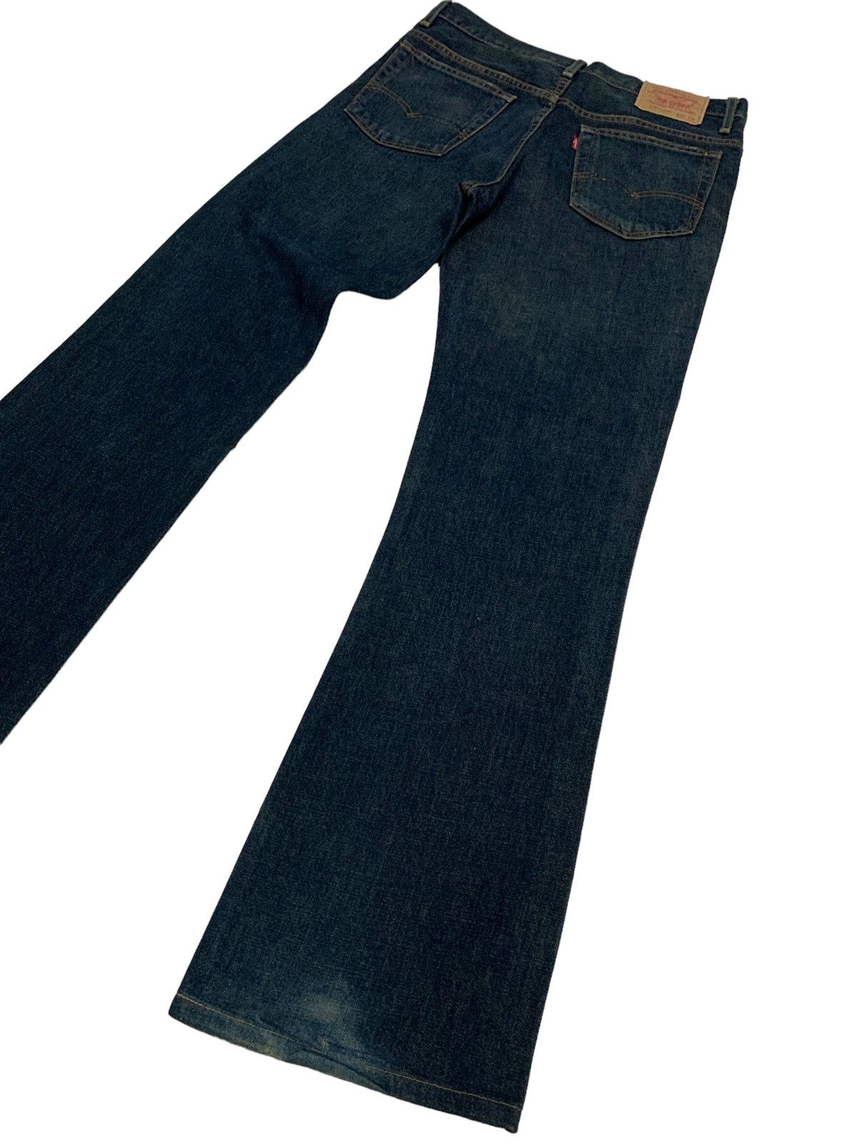 Levi's Vintage LVC Levis 517 Big E Distressed Flare Jeans Size US 32 / EU 48 - 13 Thumbnail