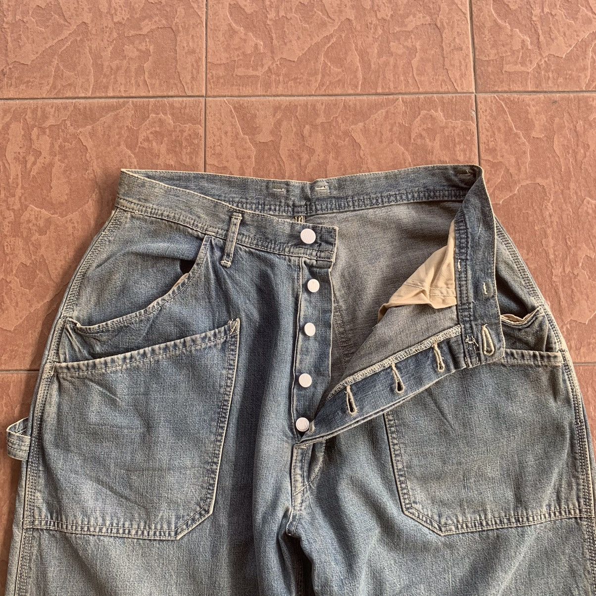 Japanese Brand × Replay × Vintage VINTAGE REPLAY JEANS 29x32 TROUSERS BAGGY CARPENTER PANTS Size US 29 - 6 Thumbnail