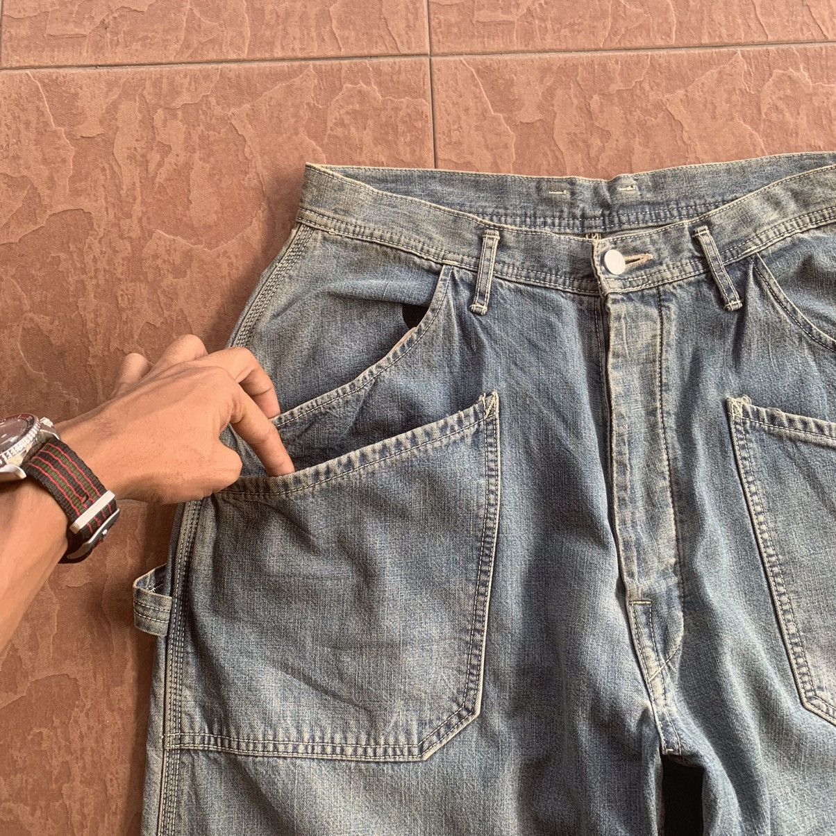 Japanese Brand × Replay × Vintage VINTAGE REPLAY JEANS 29x32 TROUSERS BAGGY CARPENTER PANTS Size US 29 - 4 Thumbnail