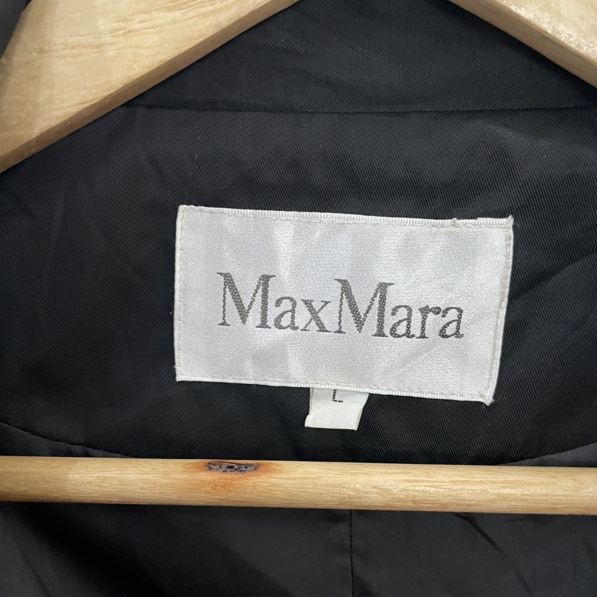 Max Mara Vintage Maxmara Trench Coat Jacket Size L / US 10 / IT 46 - 5 Thumbnail