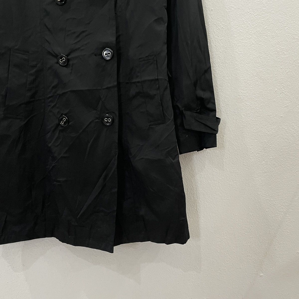 Max Mara Vintage Maxmara Trench Coat Jacket Size L / US 10 / IT 46 - 2 Thumbnail