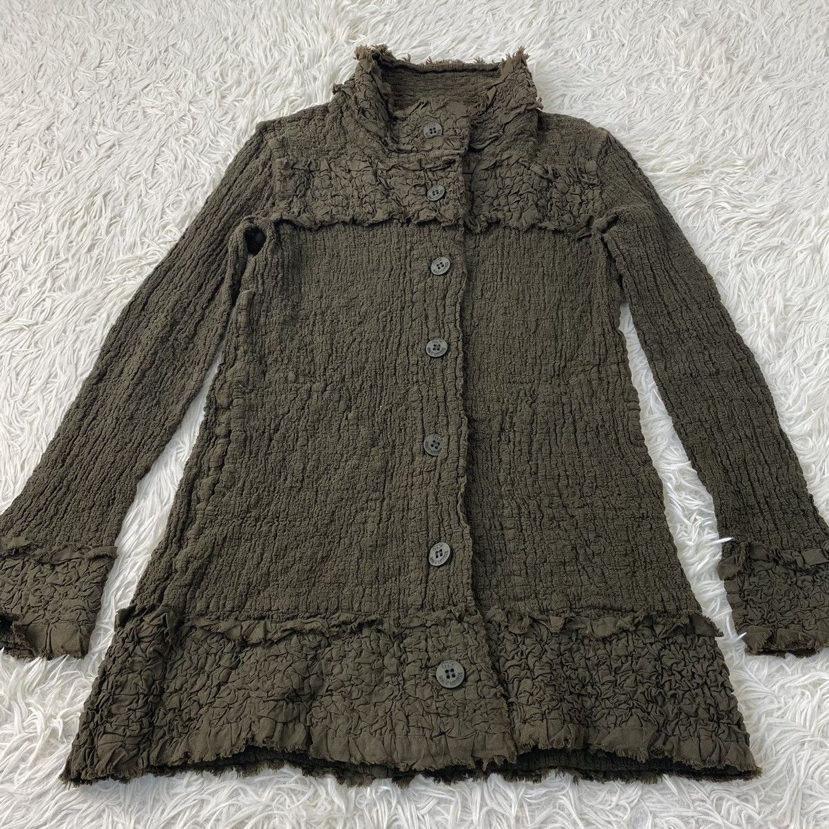 Issey Miyake ME ISSEY MIYAKE CAULIFLOWER WOMEN JACKET Size S / US 4 / IT 40 - 4 Thumbnail