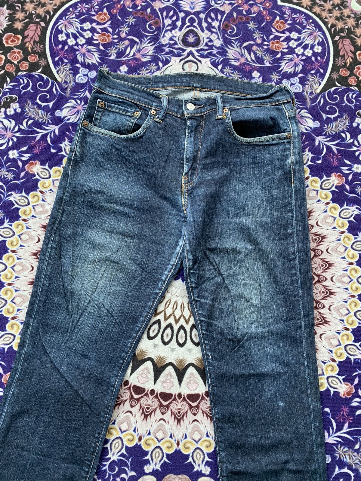 Levi's Vintage Clothing Levis 511 Faded Wash Denim Size US 32 / EU 48 - 2 Thumbnail