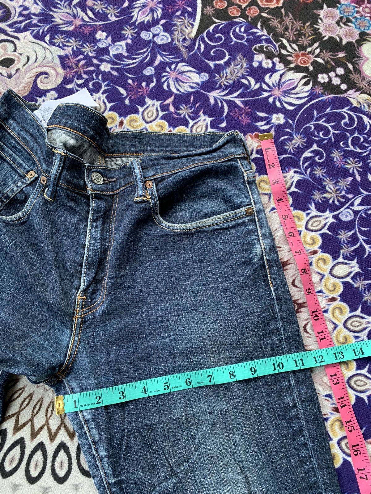 Levi's Vintage Clothing Levis 511 Faded Wash Denim Size US 32 / EU 48 - 11 Thumbnail