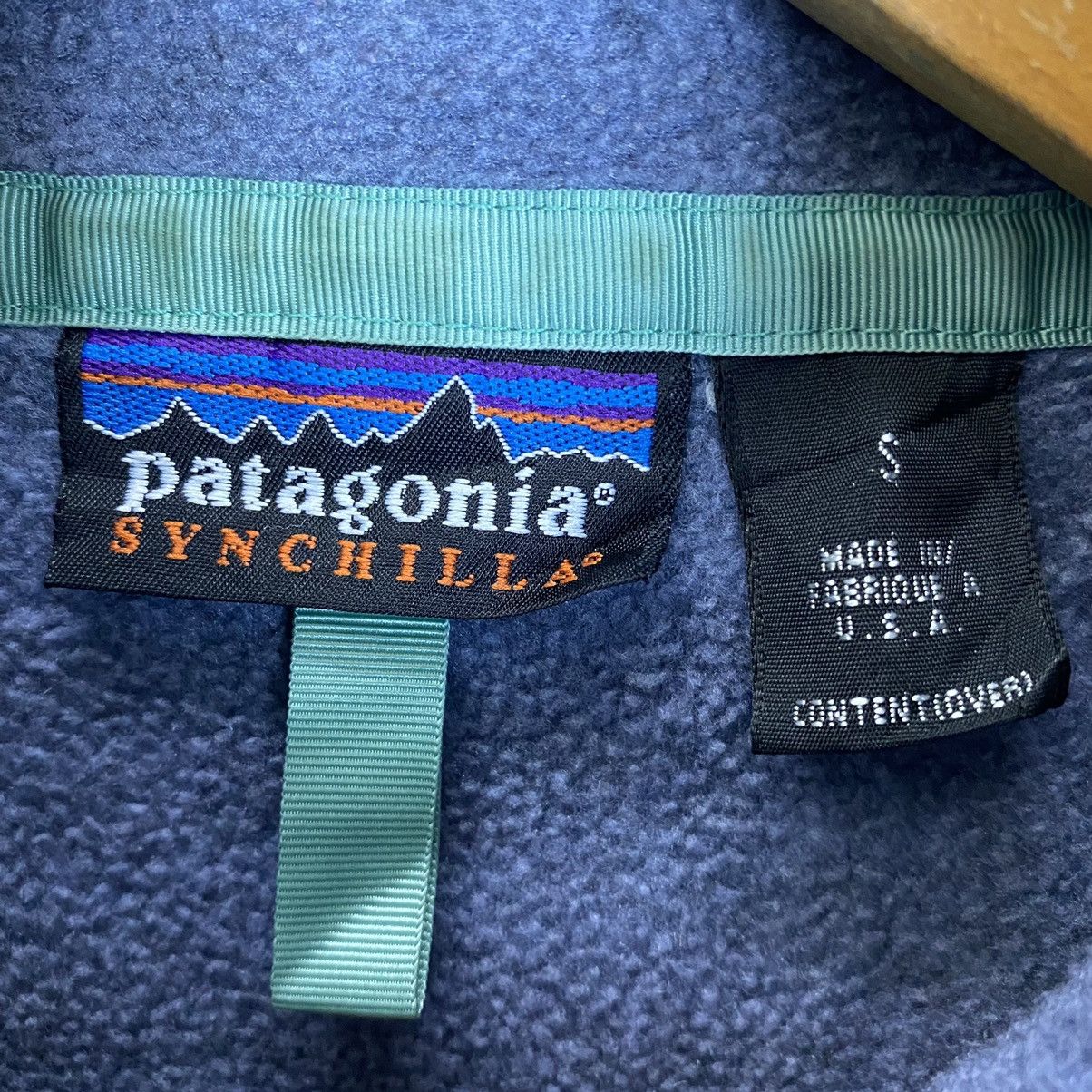Patagonia PATAGONIA SYNCHILLA HALF SNAP BUTTON FLEECE JACKET Size US S / EU 44-46 / 1 - 8 Thumbnail