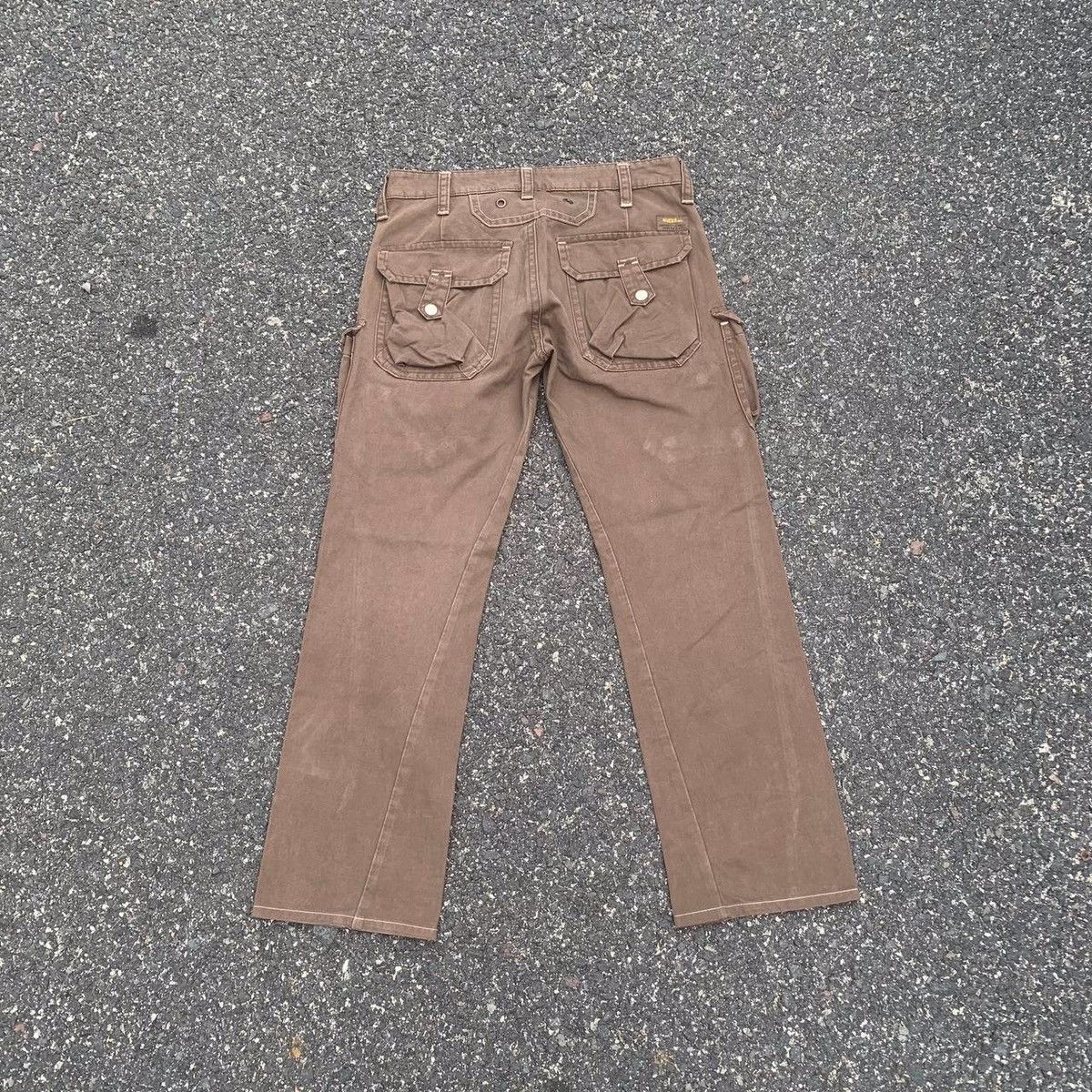 Guess × Vintage Vintage Guess Multi Pocket Utility Tactical Cargo Pants Size US 34 / EU 50 - 7 Thumbnail
