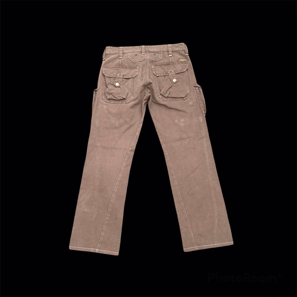 Guess × Vintage Vintage Guess Multi Pocket Utility Tactical Cargo Pants Size US 34 / EU 50 - 2 Thumbnail