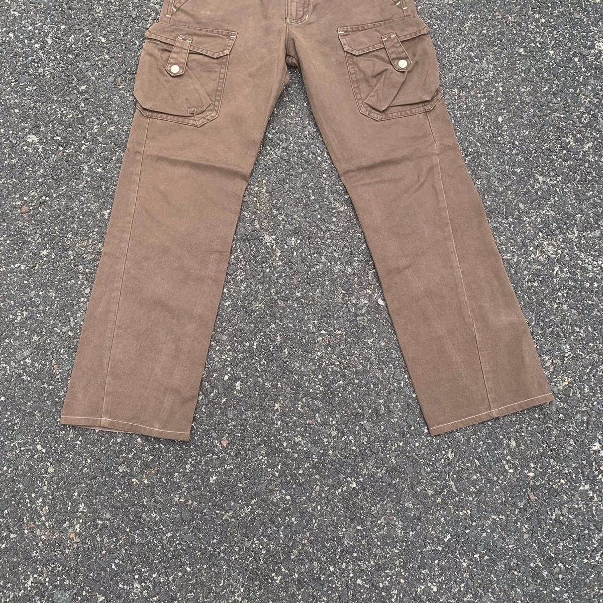Guess × Vintage Vintage Guess Multi Pocket Utility Tactical Cargo Pants Size US 34 / EU 50 - 4 Thumbnail