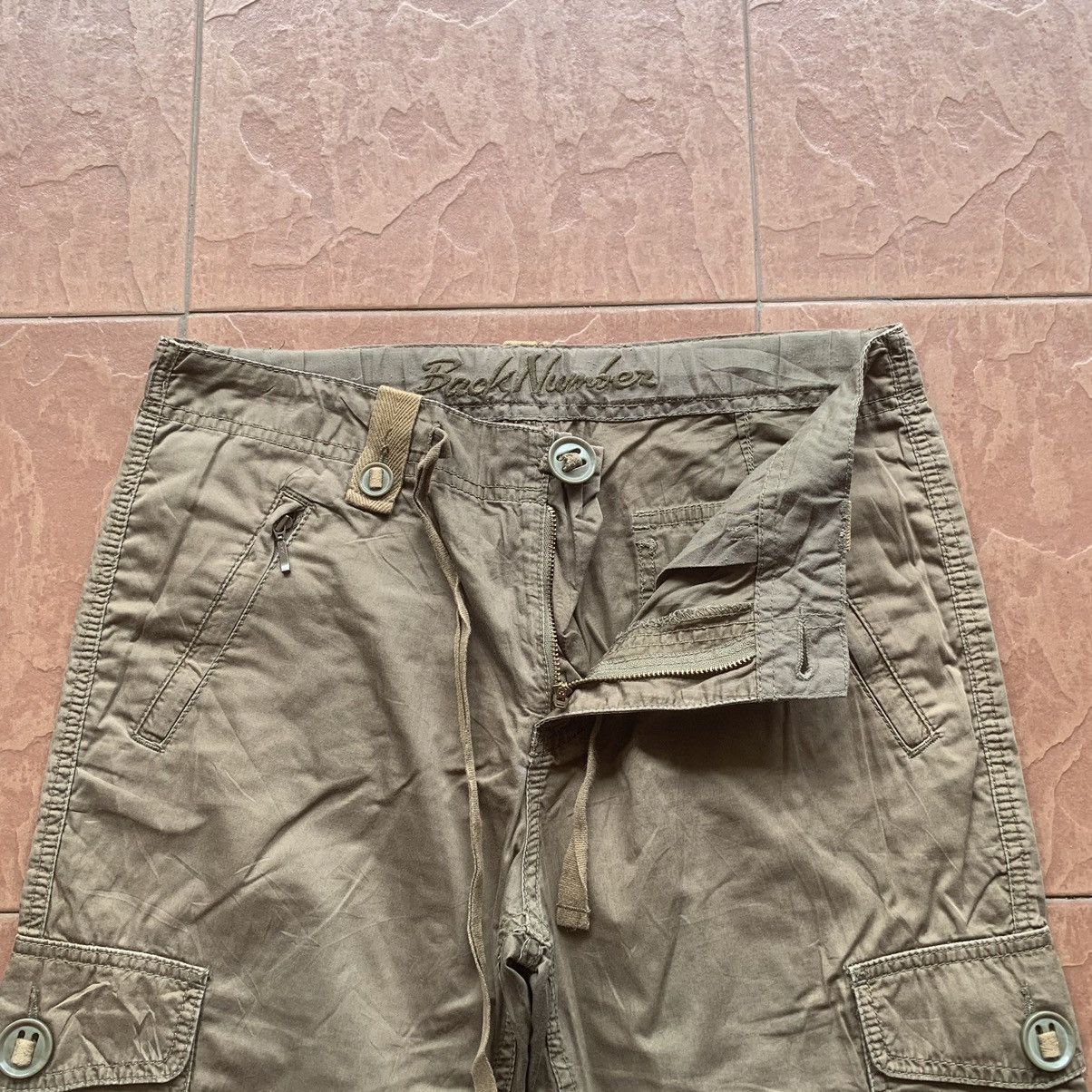 Hunter × Japanese Brand Japanese Trousers Utility Back Number Cargo Wide legs Pants Size US 30 / EU 46 - 6 Thumbnail