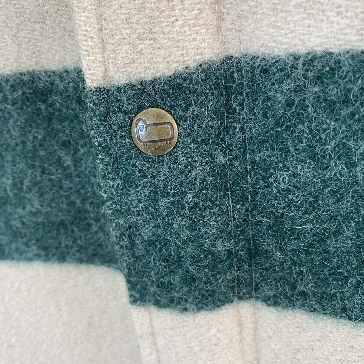 WOOLRICH THREE LAYER COLOUR WOOL HOODIE JACKET