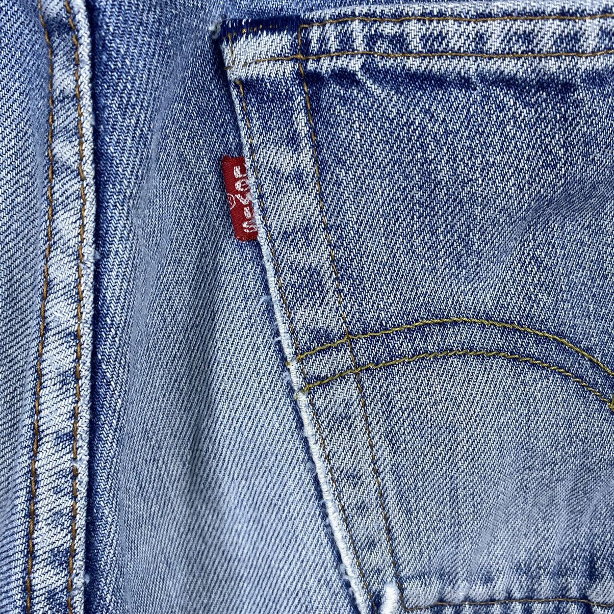 Jean × Levi's × Vintage Steals🔥 Vintage Levis 503 Faded Light Washed Denim Jeans Size US 30 / EU 46 - 7 Thumbnail