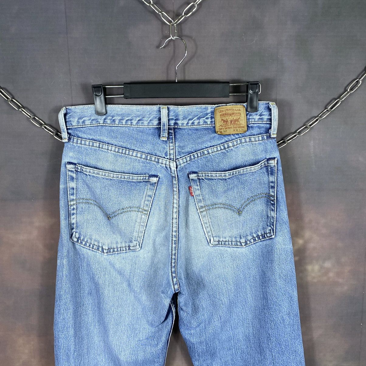 Jean × Levi's × Vintage Steals🔥 Vintage Levis 503 Faded Light Washed Denim Jeans Size US 30 / EU 46 - 5 Thumbnail
