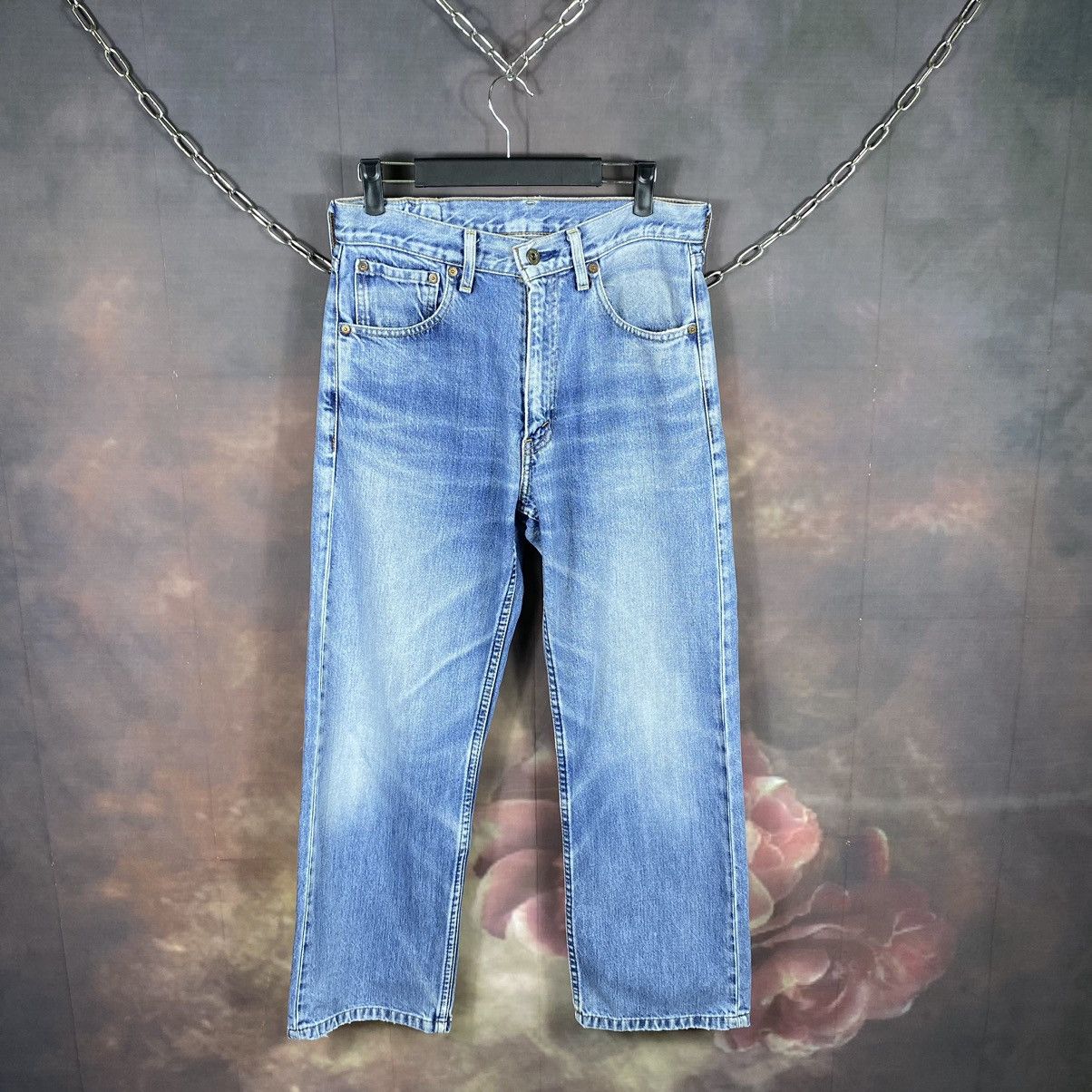 Jean × Levi's × Vintage Steals🔥 Vintage Levis 503 Faded Light Washed Denim Jeans Size US 30 / EU 46 - 2 Thumbnail
