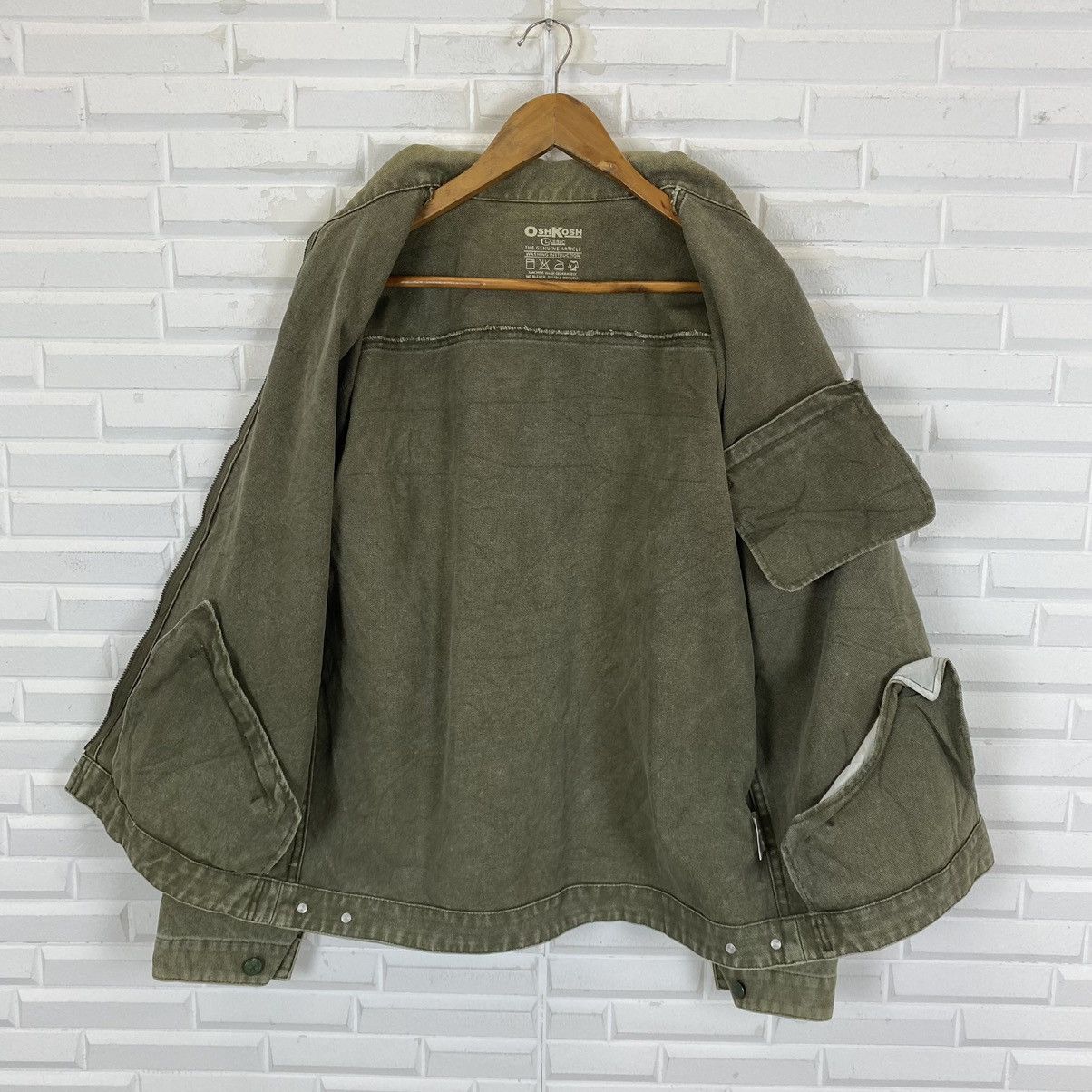 Oshkosh ✨Vtg Oshkosh Classic duck canvas workers jacket Size US L / EU 52-54 / 3 - 11 Thumbnail