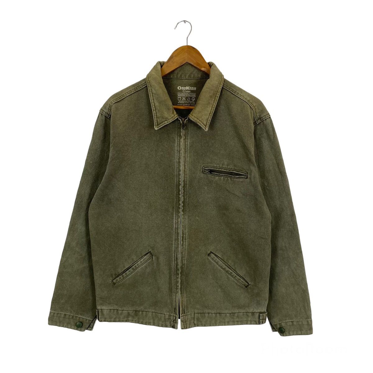 Oshkosh ✨Vtg Oshkosh Classic duck canvas workers jacket Size US L / EU 52-54 / 3 - 1 Thumbnail