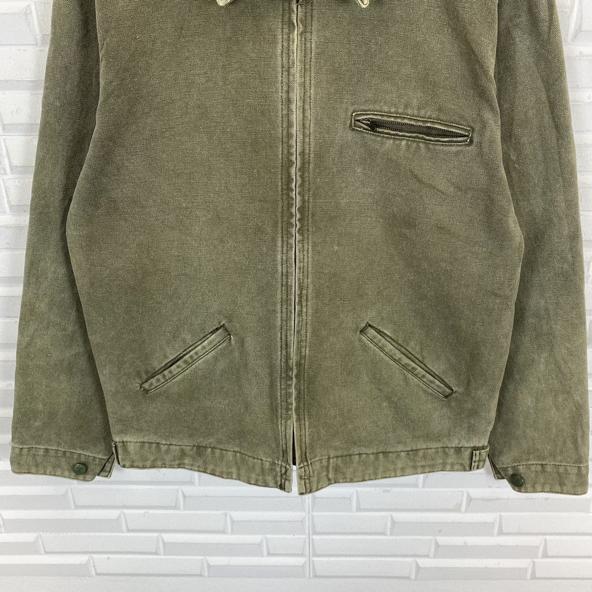 Oshkosh ✨Vtg Oshkosh Classic duck canvas workers jacket Size US L / EU 52-54 / 3 - 7 Thumbnail