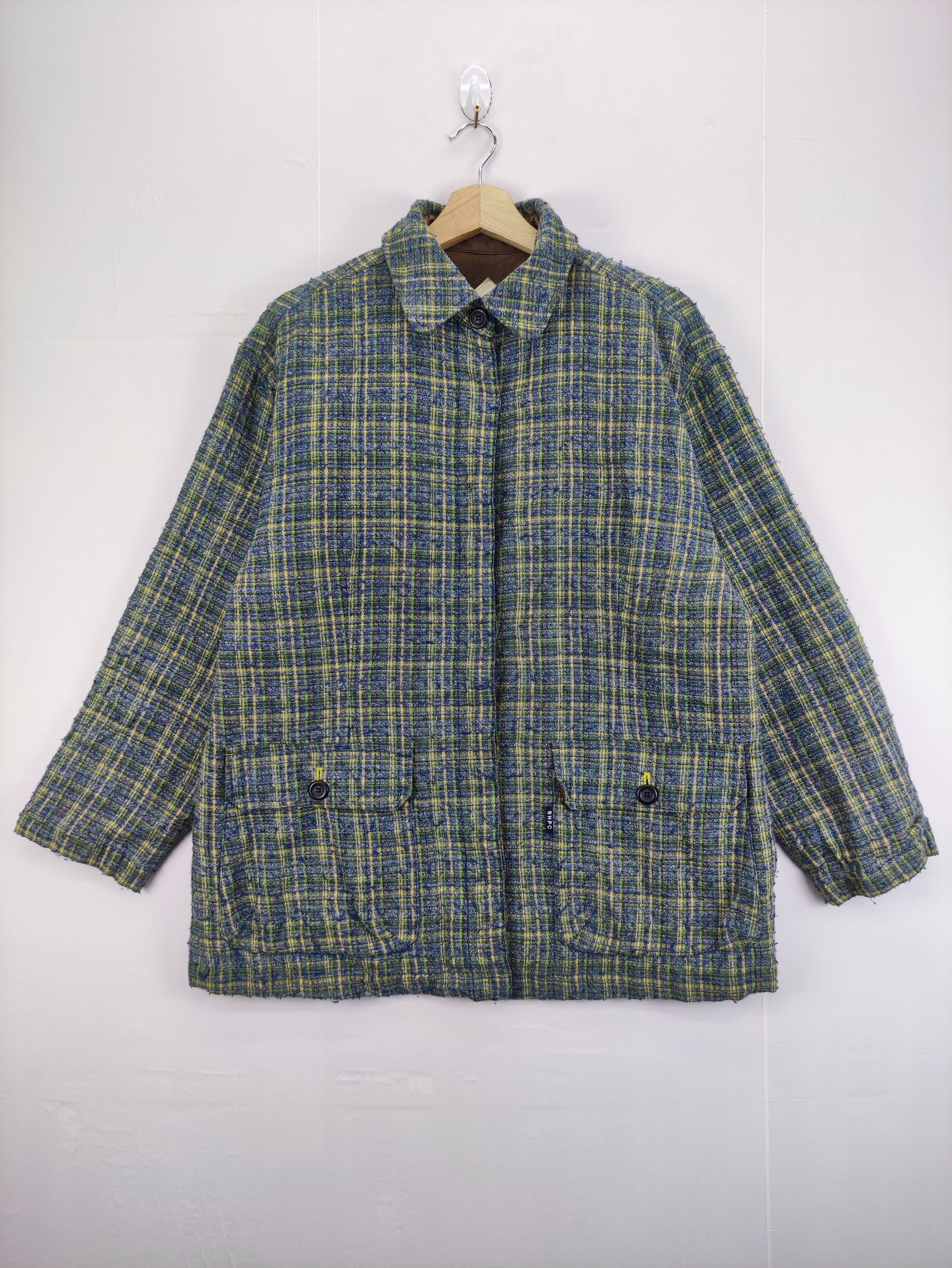 Beverly Hills Polo Club Vintage Beverly Hills Polo Club Checkered Jacket Size US L / EU 52-54 / 3 - 1 Thumbnail