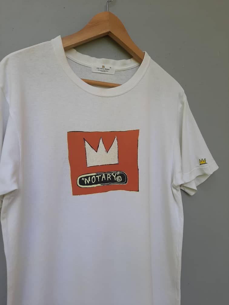 Jean-Michel Basquiat Vintage 90s "Motary" Art Jean Michel Basquiat Size US M / EU 48-50 / 2 - 3 Thumbnail