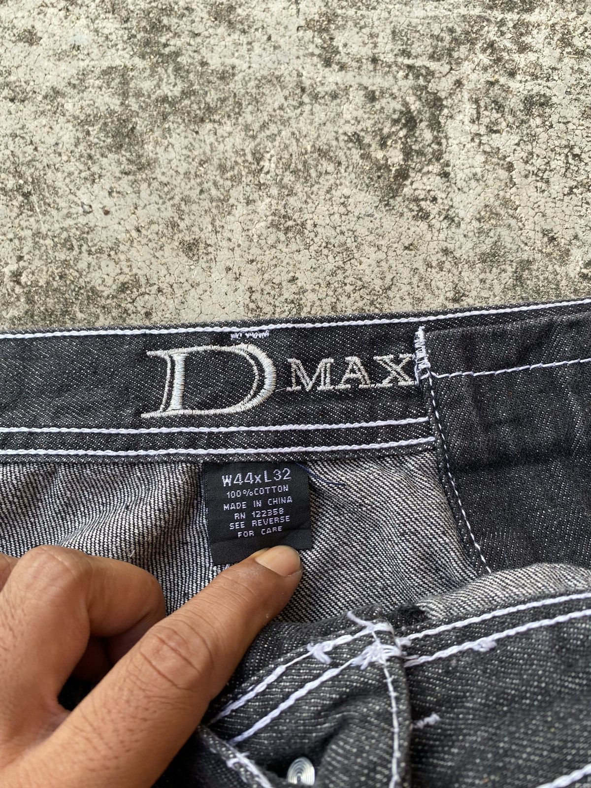 Japanese Brand Steals🔥 Vintage Michel Jordan 23 Printed Baggy Denim Jeans Size US 42 / EU 58 - 10 Thumbnail