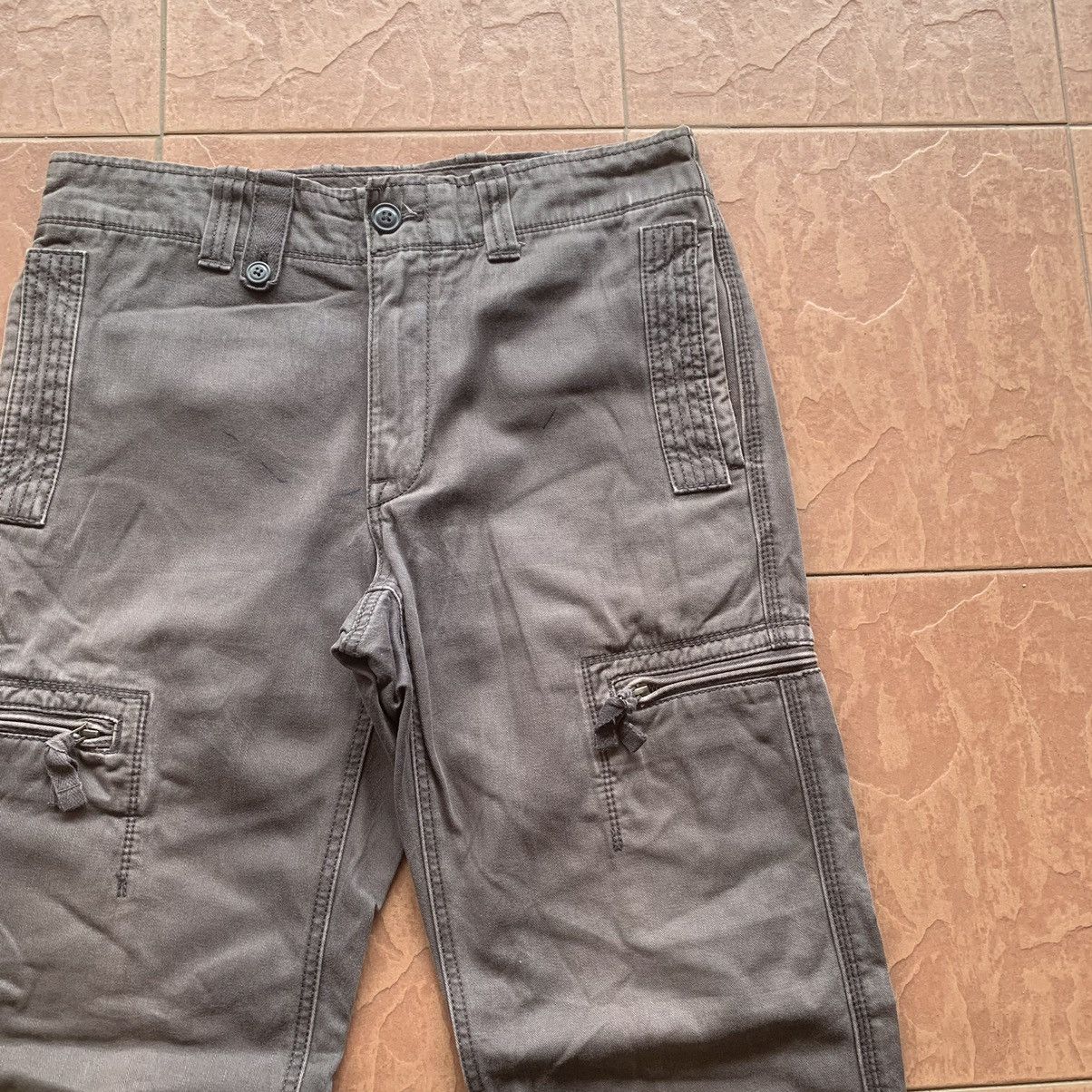 Japanese Brand × Vintage Japanese Vintage Utility Duck Canvas Trousers SunFaded Cargo Size US 30 / EU 46 - 5 Thumbnail