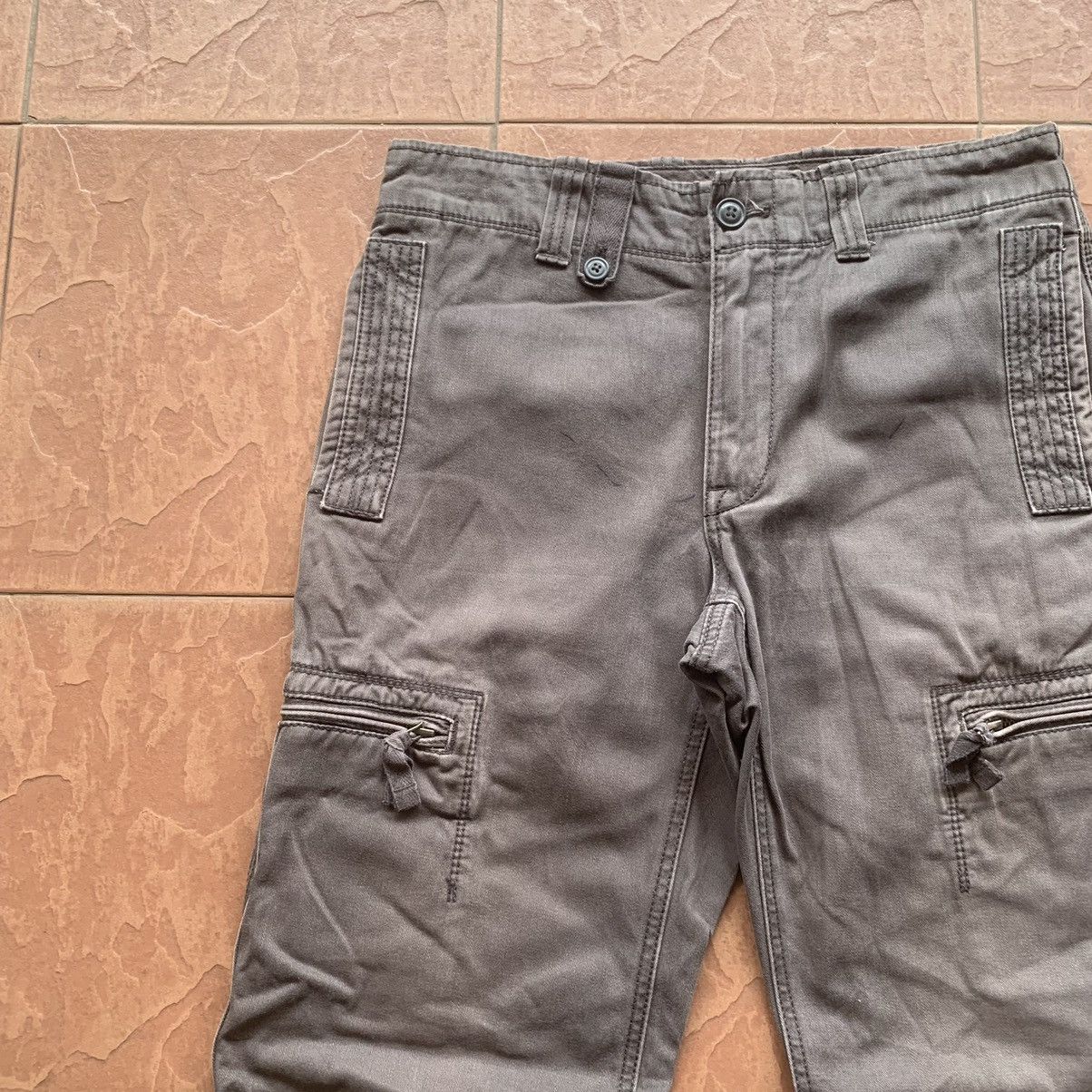 Japanese Brand × Vintage Japanese Vintage Utility Duck Canvas Trousers SunFaded Cargo Size US 30 / EU 46 - 4 Thumbnail